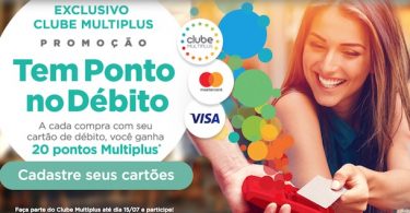 Promoção Multiplus pontos no débito