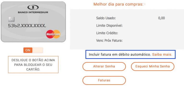 Como Pagar A Fatura Do Cartão Inter Por Débito Automático Cartão A Crédito 