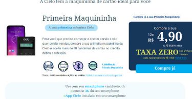 Cielo Promoção Taxa Zero nas Vendas