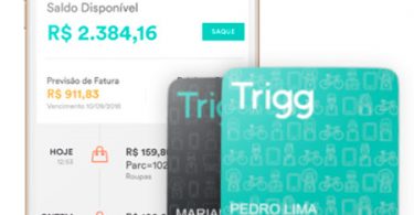 Cartão Trigg Visa e Aplicativo